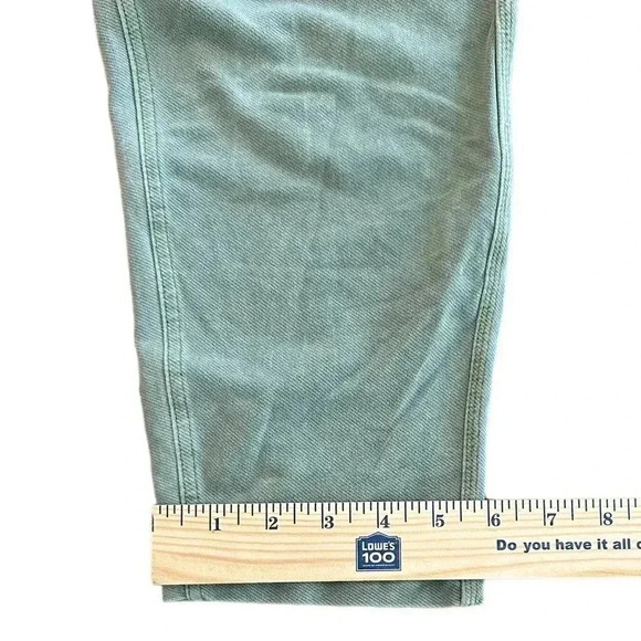 Tommy Hilfiger Jeans Green Cuffed Jogger Pants Woman’s Size Small EUC - Picture 9 of 9
